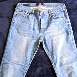 COPY - Hollister Denim: 34Waist, 30Length, Slim Straight, Light Blue.